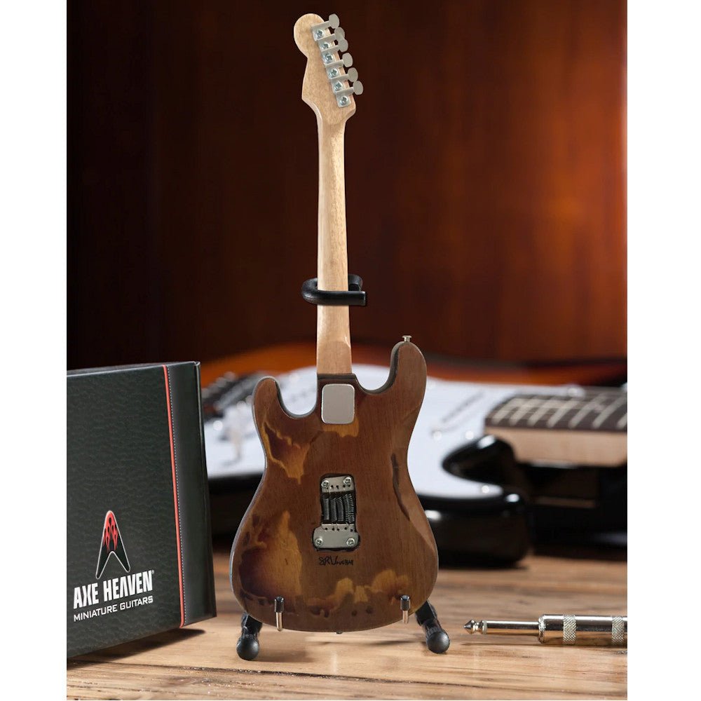 【希少】フェンダー ストラト ミニチュア ギター SRV レイヴォーン Officially Licensed Stevie Ray Vaughan Mini Fender™ Strat