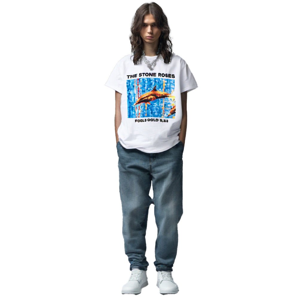 STONE ROSES ストーンローゼズ (マニ 追悼 ) - Fools Gold / Tシャツ
