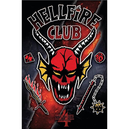 STRANGER THINGS - (アニメシリーズ 4月23日 配信開始 ) - HELLFIRE CLUB / 世界限定2000枚