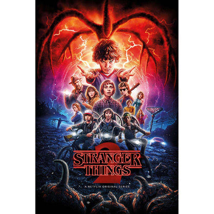 STRANGER THINGS - (アニメシリーズ 4月23日 配信開始 ) - One-Sheet Season 2