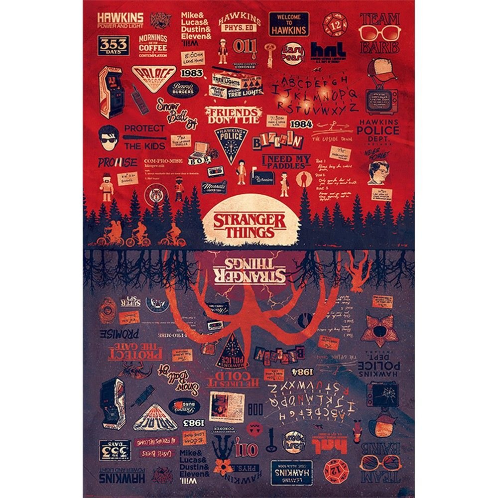 STRANGER THINGS - (アニメシリーズ 4月23日 配信開始 ) - The Upside Down