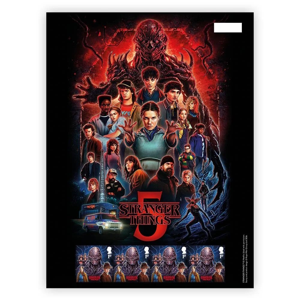 STRANGER THINGS - (アニメシリーズ 4月23日 配信開始 ) - 限定公式 Vecna ファンシート