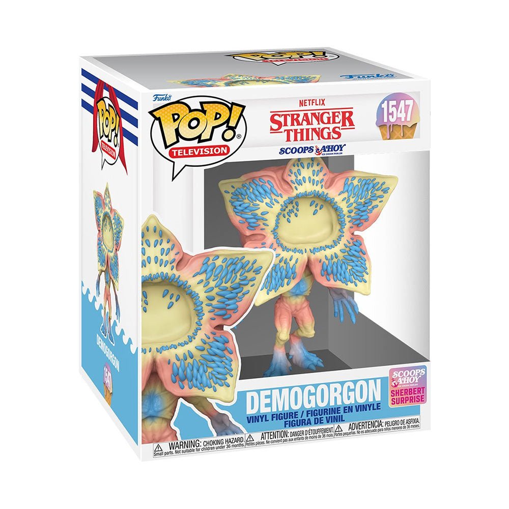 【予約商品】 STRANGER THINGS ストレンジャー・シングス (シーズン5 配信 記念 ) - Demogorgon (Scoops Ahoy) Super 6 - Inch Funko Pop! Vinyl Figure 1547 / フィギュア・人形｜公式ライセンス商品｜PGS