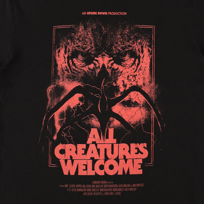 STRANGER THINGS ストレンジャー・シングス - ALL CREATURES WELCOME / Tシャツ / メンズ｜公式ライセンス商品｜PGS