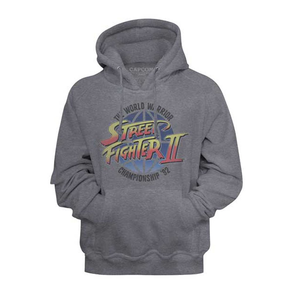 STREET FIGHTER ストリートファイター - Logo / チャコール / パーカー