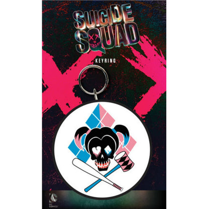 SUICIDE SQUAD - (公開 10周年 ) - Harley Skull / ラバー・キーリング