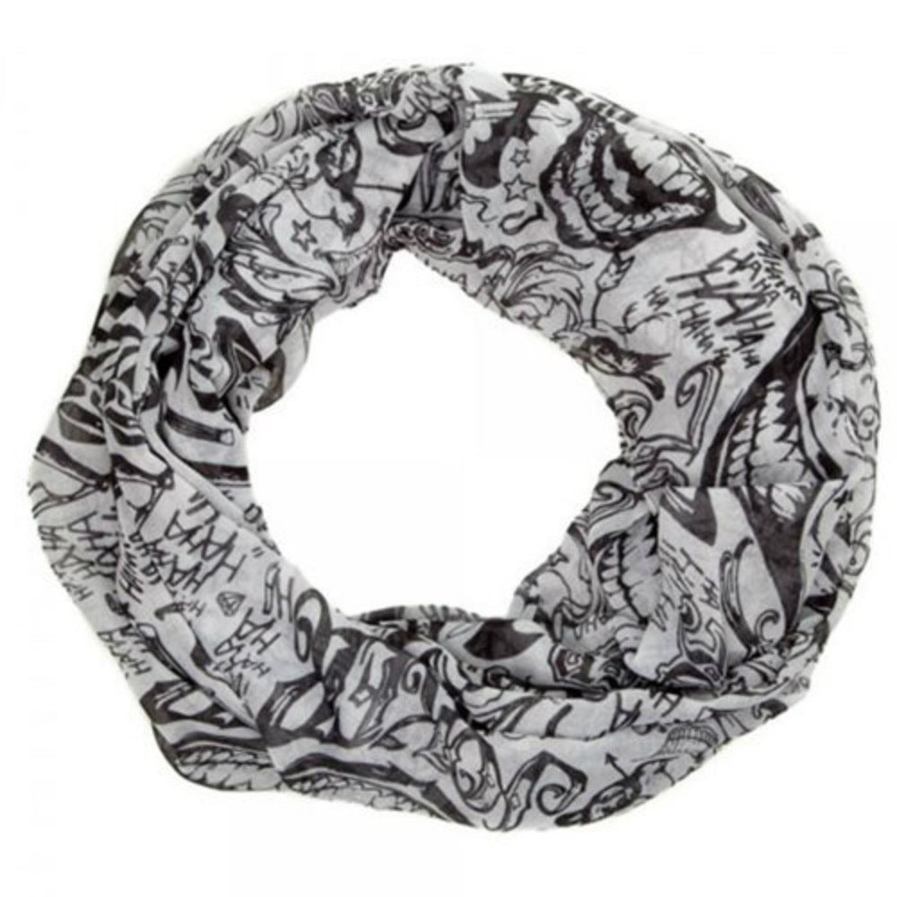 SUICIDE SQUAD - (公開 10周年 ) - Joker Tattoo Infinity Scarf