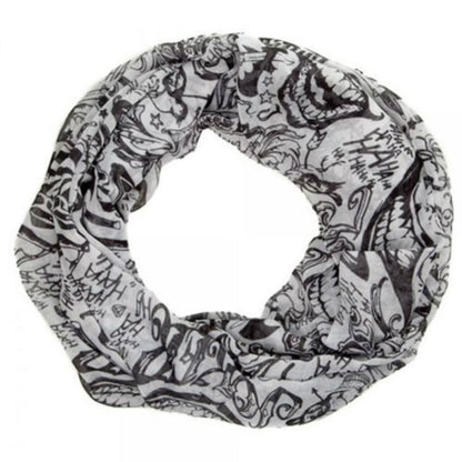 SUICIDE SQUAD - (公開 10周年 ) - Joker Tattoo Infinity Scarf