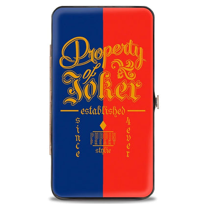 SUICIDE SQUAD - (公開 10周年 ) - PROPERTY OF JOKER Hinged Wallet