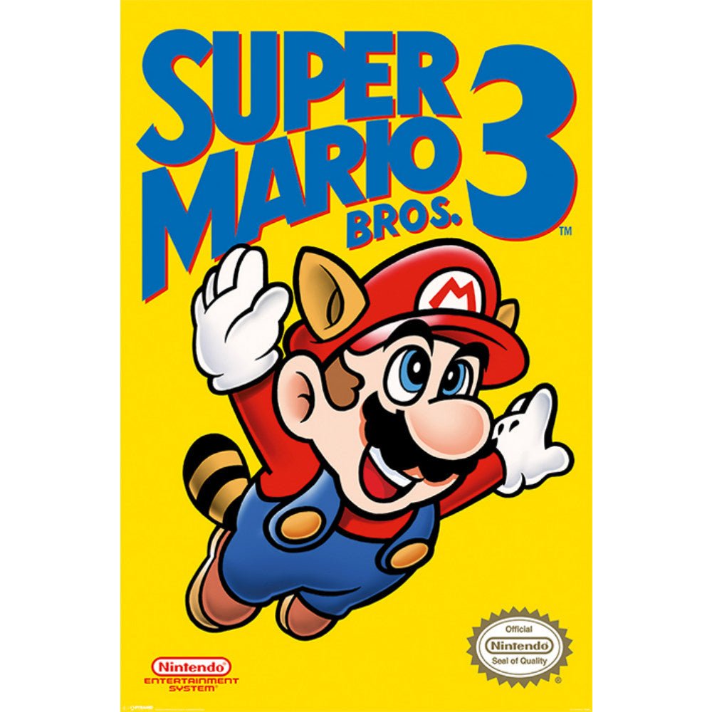 SUPER MARIO - (4月24日 公開 ) - NES Cover
