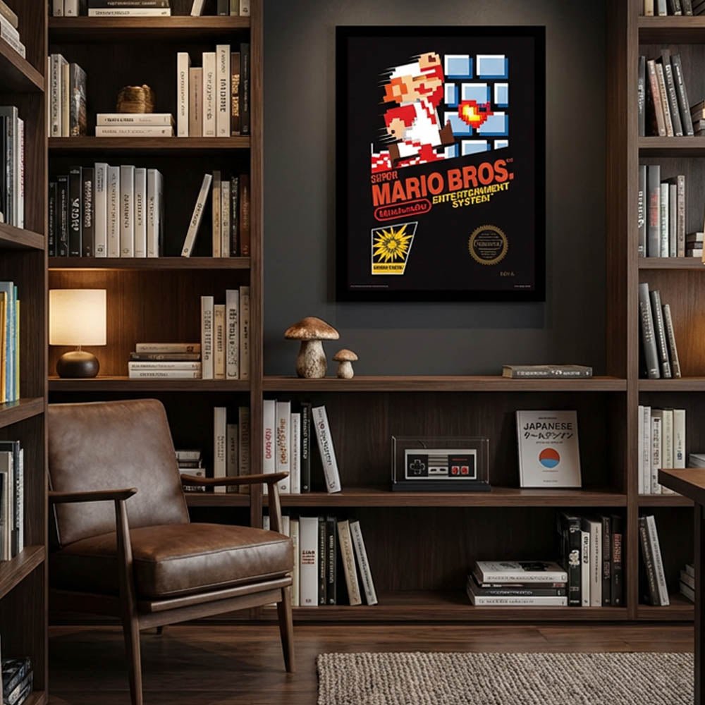 SUPER MARIO｜インテリア額｜公式ライセンス商品｜PGS