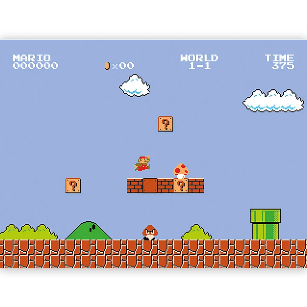 SUPER MARIO - (4月24日 公開 ) - World 1-1 / キャンバス・プリント木枠