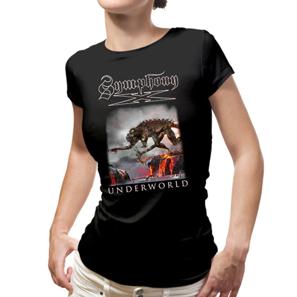 SYMPHONY X シンフォニーエックス - MONSTER / バックプリントあり / Tシャツ / レディース｜公式ライセンス商品｜PGS