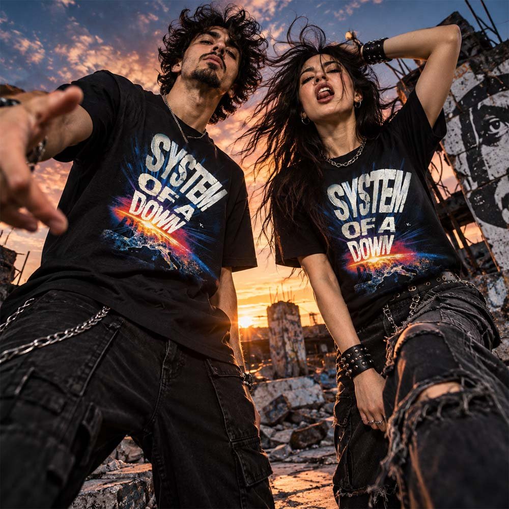 SYSTEM OF A DOWN｜Tシャツ｜公式ライセンス商品｜PGS