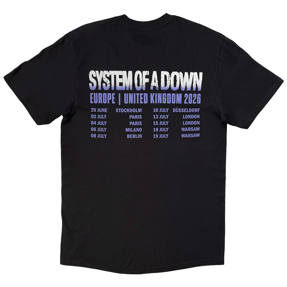 SYSTEM OF A DOWN｜Tシャツ｜公式ライセンス商品｜PGS
