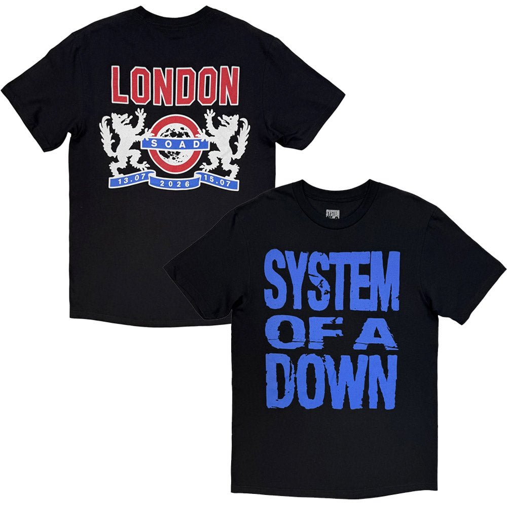 SYSTEM OF A DOWN - London Event Tour '26 / バックプリントあり / ツアー会場限定