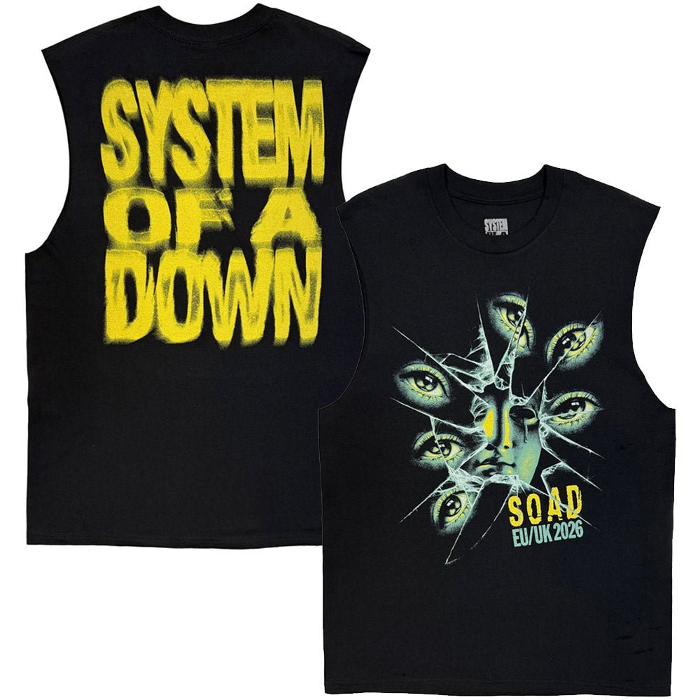 SYSTEM OF A DOWN - Shattered Eyes Tour '26 / バックプリントあり / ツアー会場限定