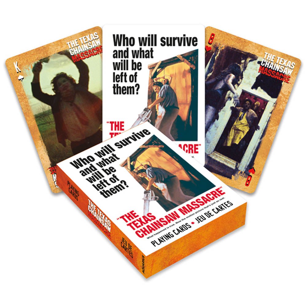 TEXAS CHAINSAW MASSACRE - PLAYING CARDS