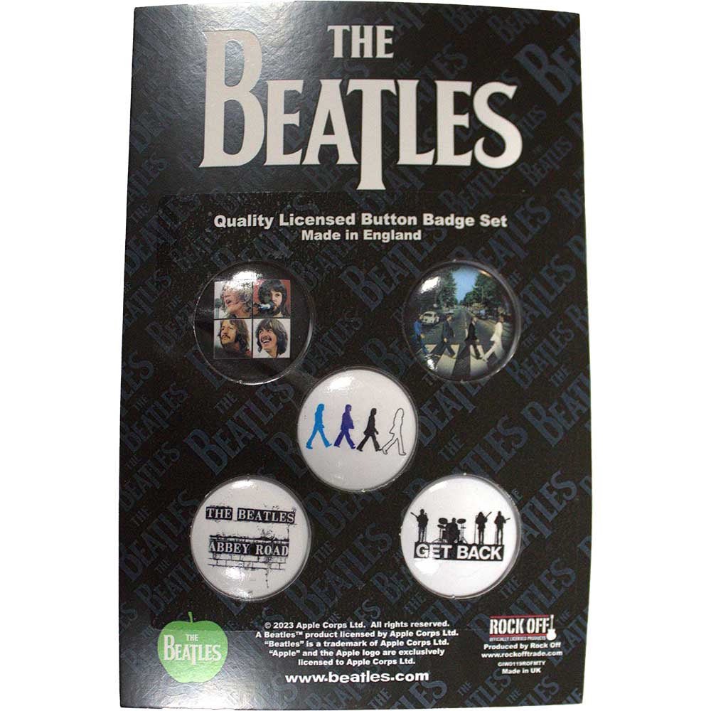 THE BEATLES ビートルズ (来日 60周年 ) - 1965 / ピンバッジセット