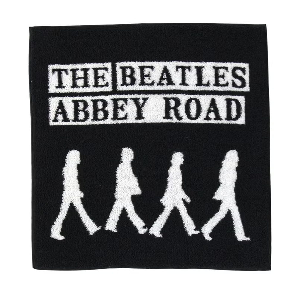 THE BEATLES - (来日 60周年 ) - ABBEY ROAD / ハンカチタオル / Black / IKEUCHI ORGANIC（ブランド）