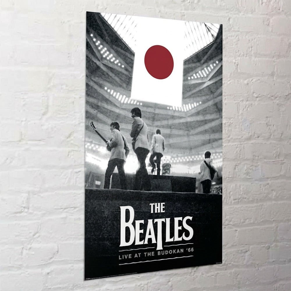THE BEATLES ビートルズ (来日 60周年 ) - LIVE AT THE BUDOKAN '66 / 来日60周年記念 /世界限定 / ポスター｜公式ライセンス商品｜PGS