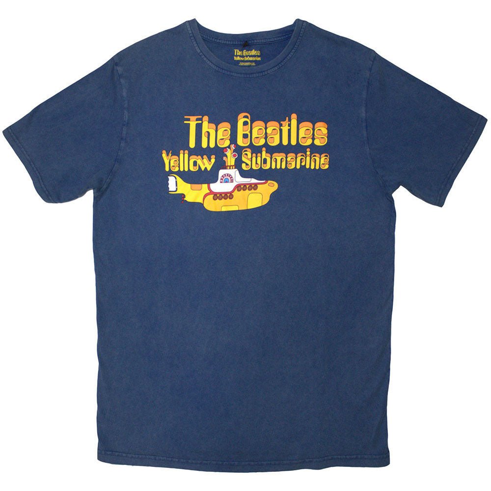 THE BEATLES - (来日 60周年 ) - Logo & Sub / Stone Wash