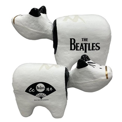 THE BEATLES - (来日 60周年 ) - meets Japanese traditional craft Album debut 60th anniversary / 赤べこ / 白色