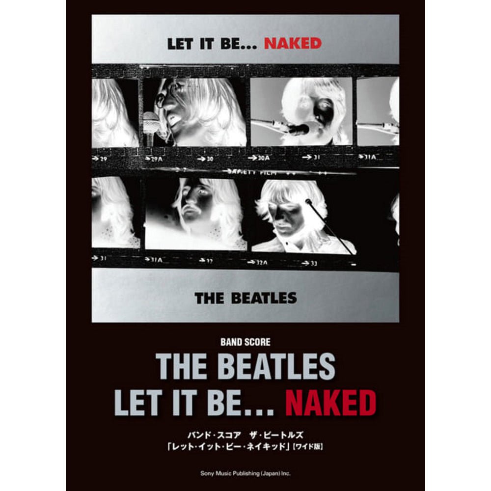 THE BEATLES - (来日 60周年 ) - バンド・スコア / レット・イット・ビー・ネイキッド / [ワイド版]