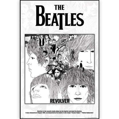 THE BEATLES - (来日 60周年 ) - Revolver Album Cover