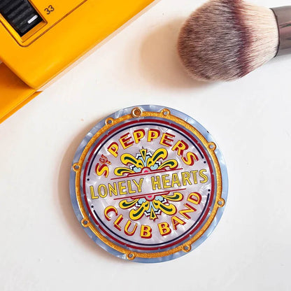 THE BEATLES ビートルズ (来日 60周年 ) - Sgt. Pepper's Lonely Hearts Club Band / コンパクトミラー / ファッション雑貨｜公式ライセンス商品｜PGS