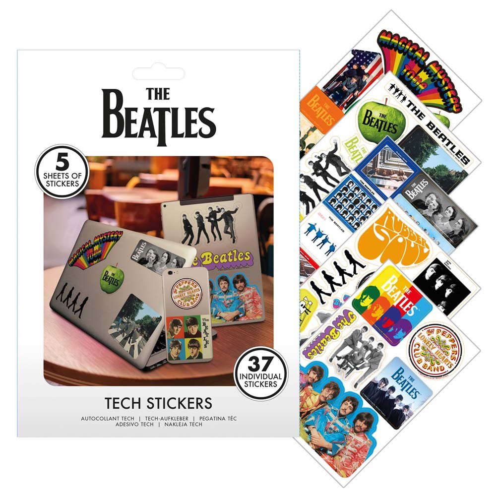 THE BEATLES - (来日 60周年 ) - Tech Sticker（37種類）