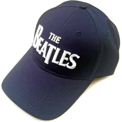 THE BEATLES - (来日 60周年 ) - WHITE DROP T LOGO（刺繍）