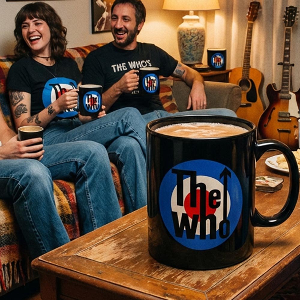 THE WHO ザ・フー - Target Logo / ジャイアントマグ / マグカップ｜公式ライセンス商品｜PGS