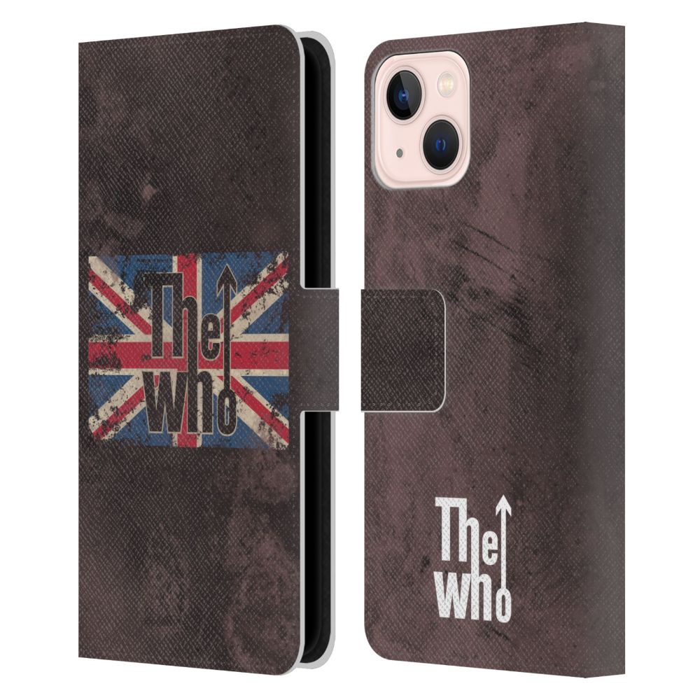 THE WHO - Union Jack Distressed レザー手帳型