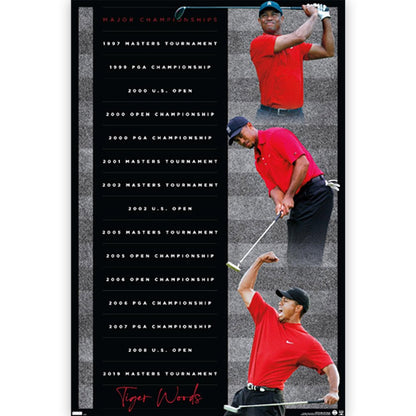 TIGER WOODS - Majors