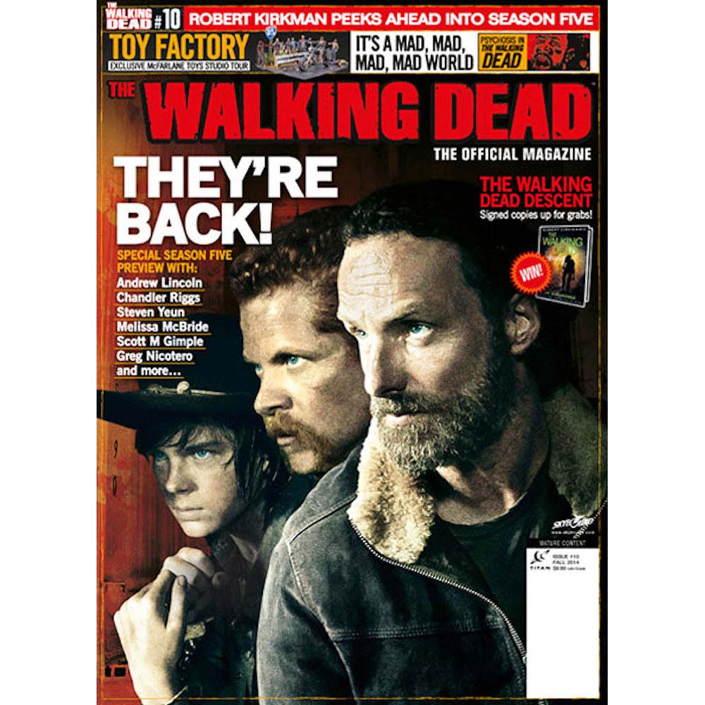 WALKING DEAD - (放送 15周年 ) - The Official Magazine #10 / 洋書