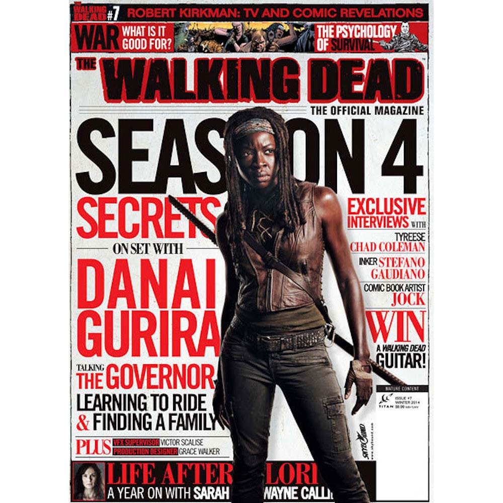 WALKING DEAD - (放送 15周年 ) - The Official Magazine #7 / 洋書