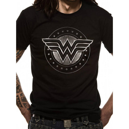 WONDER WOMAN - (85周年 ) - CHROME LOGO