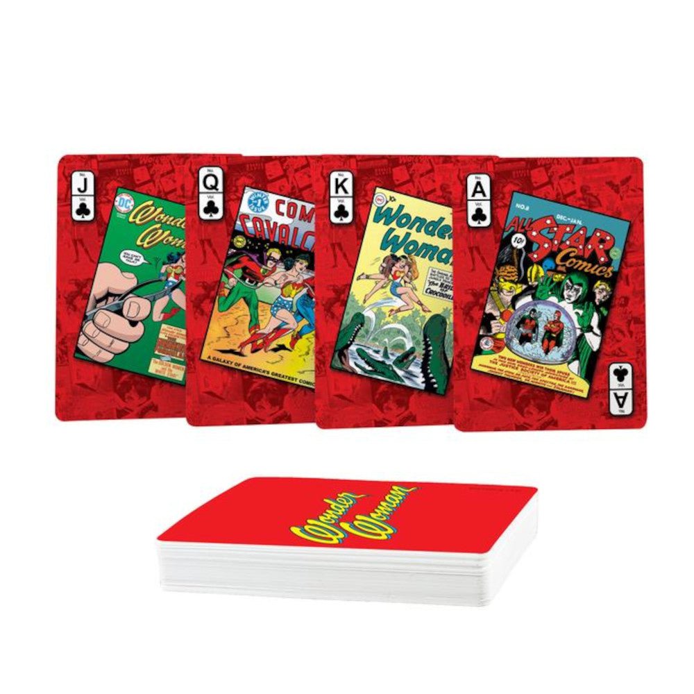 WONDER WOMAN ワンダーウーマン (85周年 ) - RETRO WONDER WOMAN PLAYING CARDS / トランプ｜公式ライセンス商品｜PGS