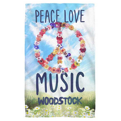 WOODSTOCK - OPEN LOVE スポーツタオル