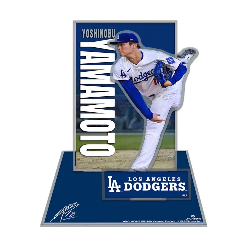 YOSHINOBU YAMAMOTO - (WBC 日本代表出場 ) - Los Angeles Dodgers 3D Collector Stand｜MLB公式ライセンス