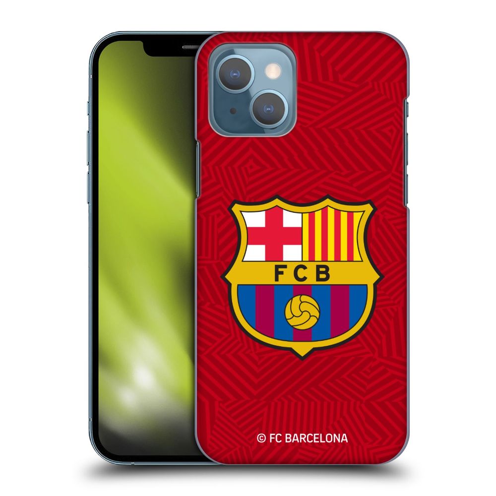 FC BARCELONA FCバルセロナ 2017/18 Crest Red ハード case 公式 オフィシャル